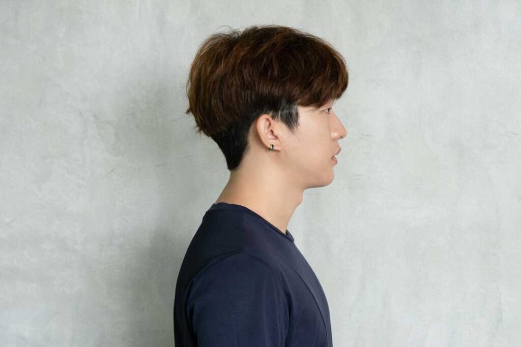 80 Men Hairstyles For Round Face - Two-Block Hairstyle