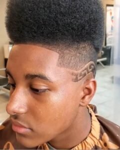 Short black men’s haircut-High Top Blur + Shape Up
