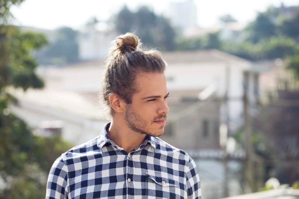 Top 15 Man Bun Hairstyles for Trendsetting Men
-Hipster Bun